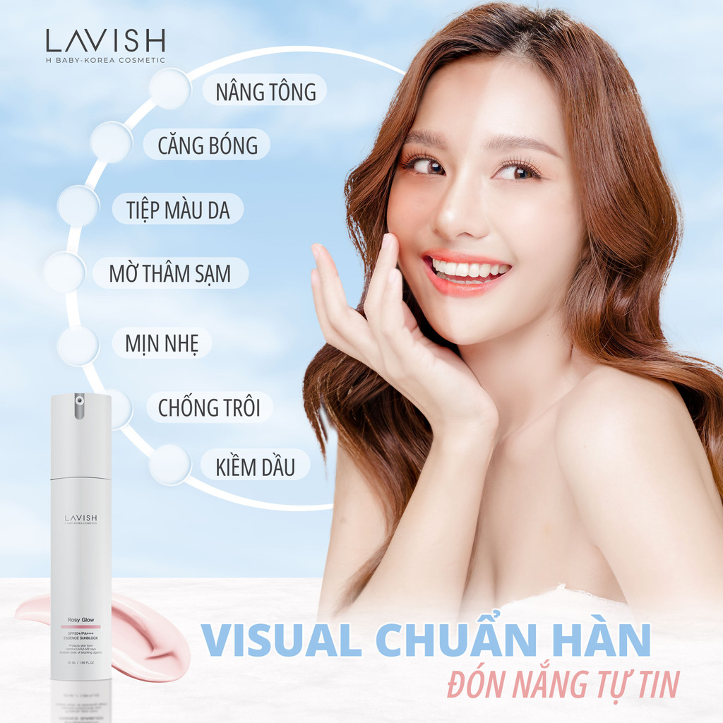 Ảnh KEM CHỐNG NẮNG DƯỠNG TRẮNG VÀ NGĂN LÃO HÓA LAVISH 50ml 4