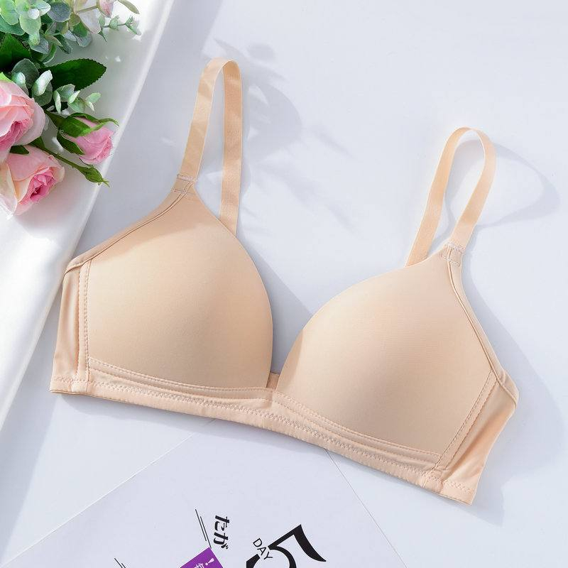 Áo lót không gọng đệm mỏng AL006 cup B bản lưng mỏng áo ngực cotton mùa hè