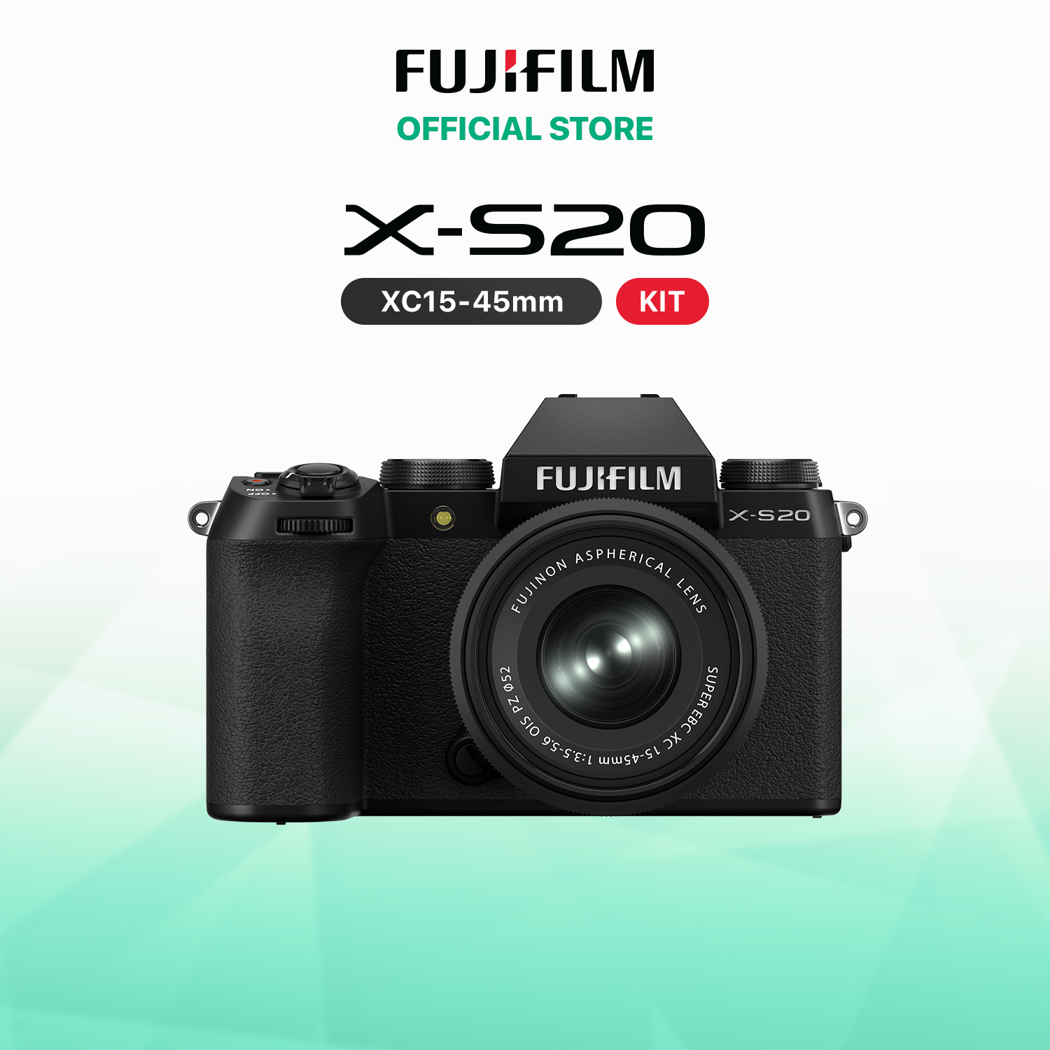 Máy ảnh kỹ thuật số Fujifilm X-S20 (Tặng thẻ EXS 128GB V30 + Pin W235)