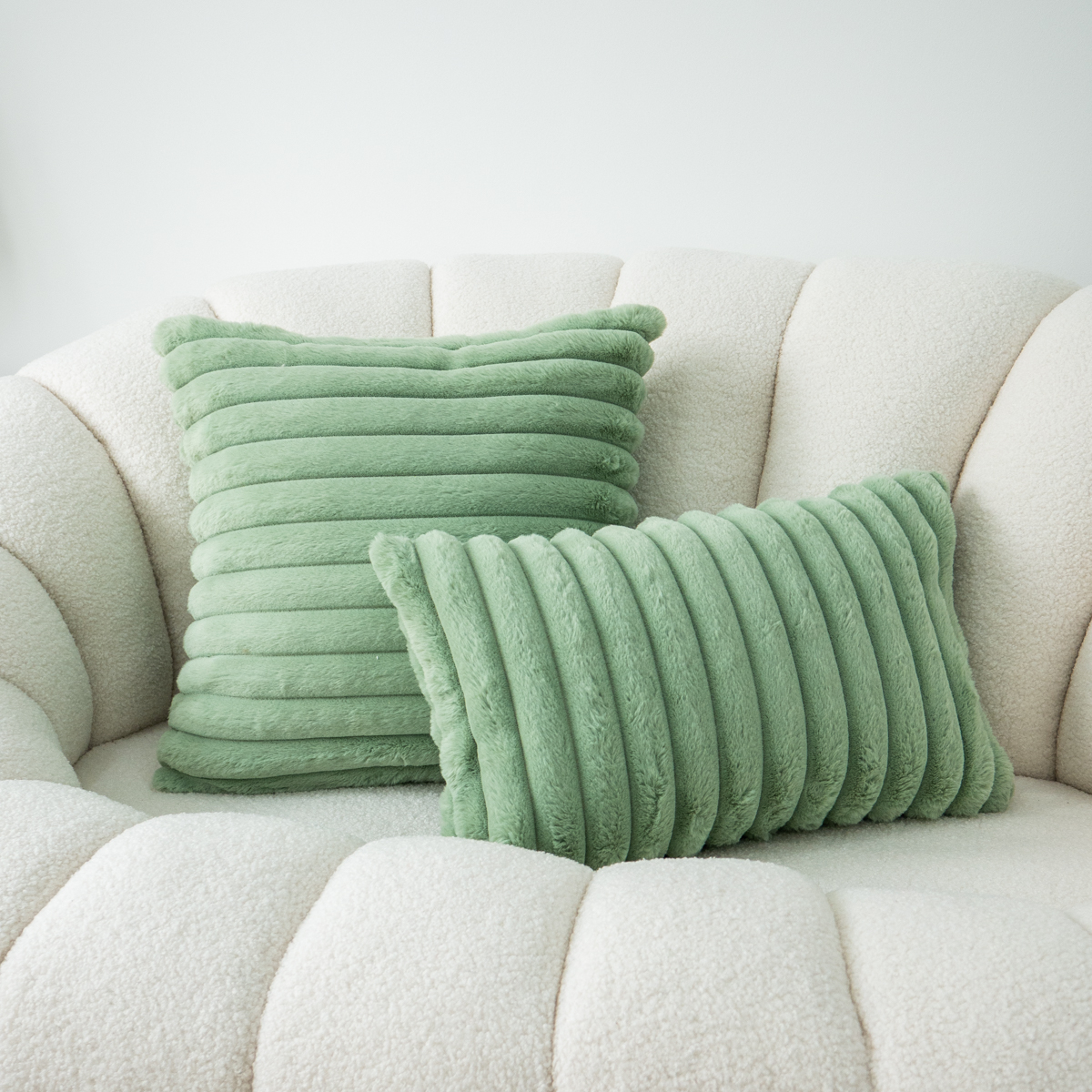 Vỏ Gối tựa lưng, gối sofa trơn màu thiết kế đơn giản sang trọng