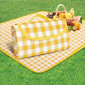 Thảm dã ngoại, thảm picnic 200cmx200cm, thích hợp đi du lịch, đi phượt chụp ảnh, bạt trải cắm trại gấp gọn