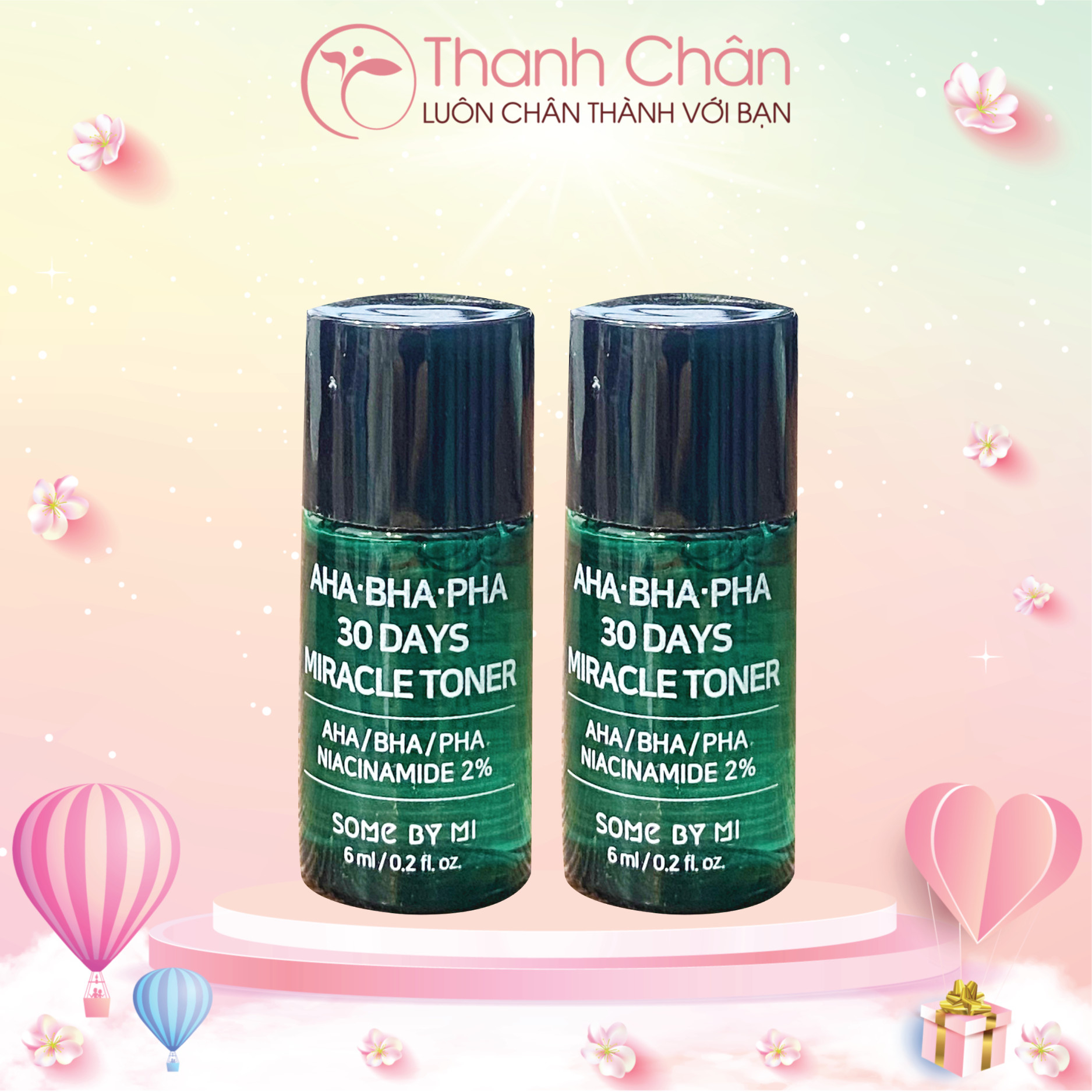 Mini Size Nước Hoa Hồng Some By Mi Aha Bha Pha 30 Days Miracle Toner