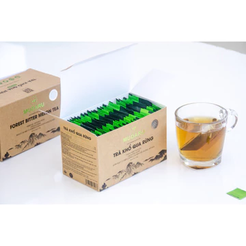Trà Khổ Qua Rừng Mudaru Hộp 25 Túi Hỗ Trợ Tiểu Đường, Tăng Huyết Áp, Giúp Ngủ ngon