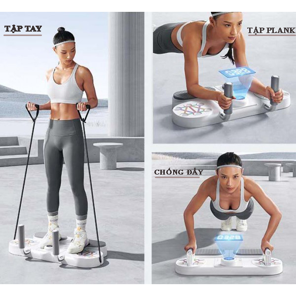 Ảnh Dụng Cụ Chống Đẩy Đa Năng BL420 Hỗ Trợ Plank,Tập Kéo Tay,Tập Bụng CóĐồng Hồ Đếm Số Đại Nam Sport 3