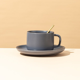 Bộ Tách cafe gốm sứ cao cấp kèm đĩa + hộp quà sang trọng 220ml