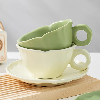 Bộ Tách cafe gốm sứ cao cấp kèm đĩa + hộp quà sang trọng mẫu mới