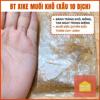 (SIÊU HOT) XÂU BÁNH TRÁNG XIKE MUỐI KHÔ - MUỐI ĐỘC QUYỀN SIÊU CAY-THƠM-DÍNH