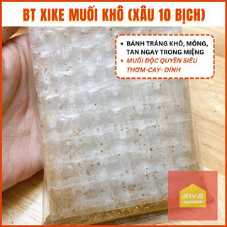 (SIÊU HOT) XÂU BÁNH TRÁNG XIKE MUỐI KHÔ - MUỐI ĐỘC QUYỀN SIÊU CAY-THƠM-DÍNH