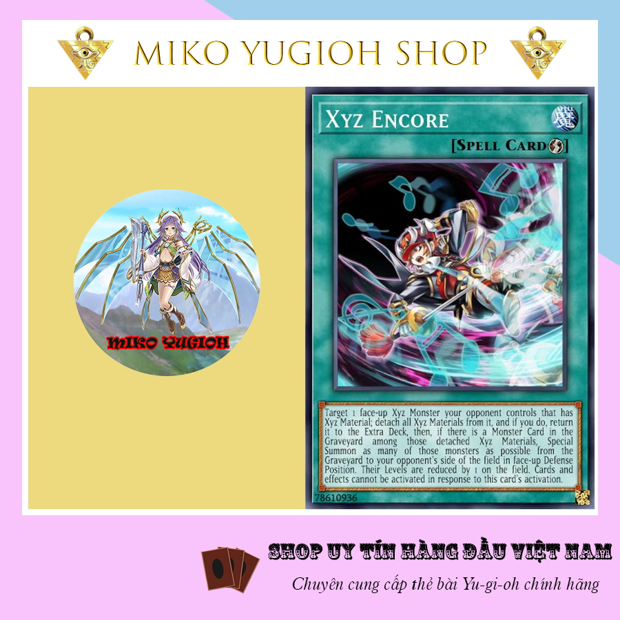 Miko Yugioh Thẻ Bài Yugioh Chính Hãng Tiếng Nhật Xyz Encore Shopee Việt Nam 6198