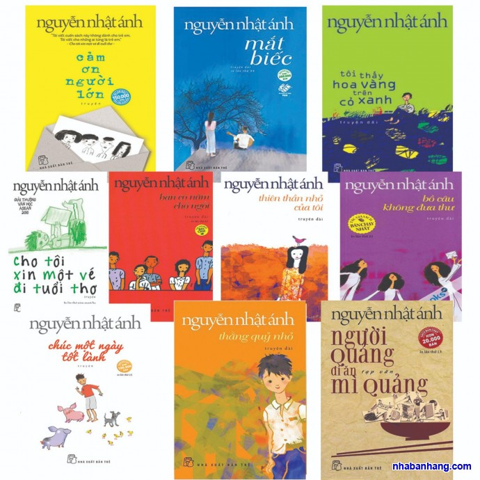 Ảnh Sách - Tuyển tập những tác phẩm của Nguyễn Nhật Ánh ( lẻ, tùy chọn) 2
