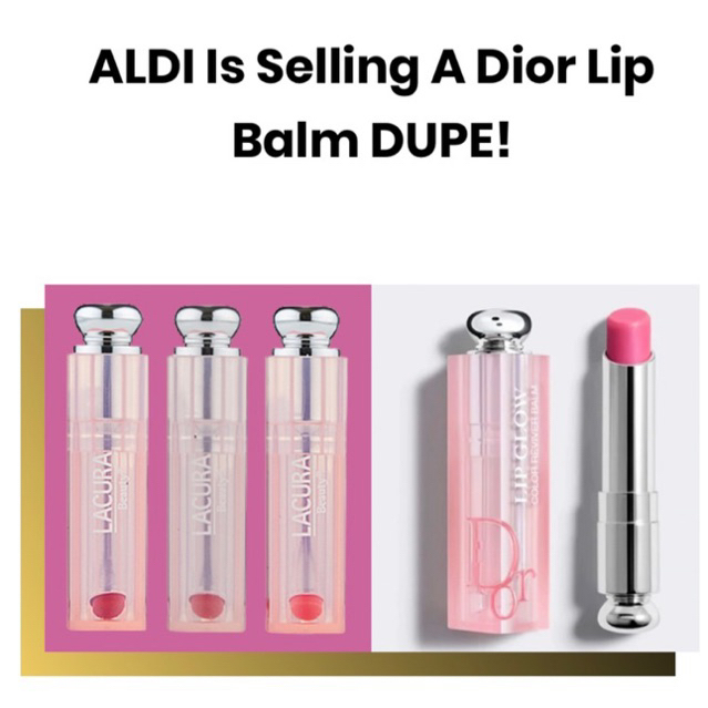 Son Dưỡng Lacura Ultra ( Bản Dupe Dior Lip Balm) Úc Shopee Việt Nam