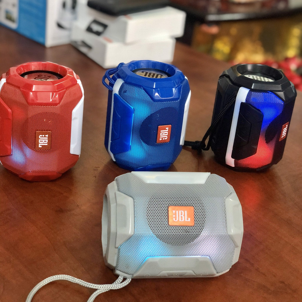 Loa bluetooth không dây mini A005 đèn led âm bass mạnh hỗ trợ lắp thẻ nhớ hàng cao cấp