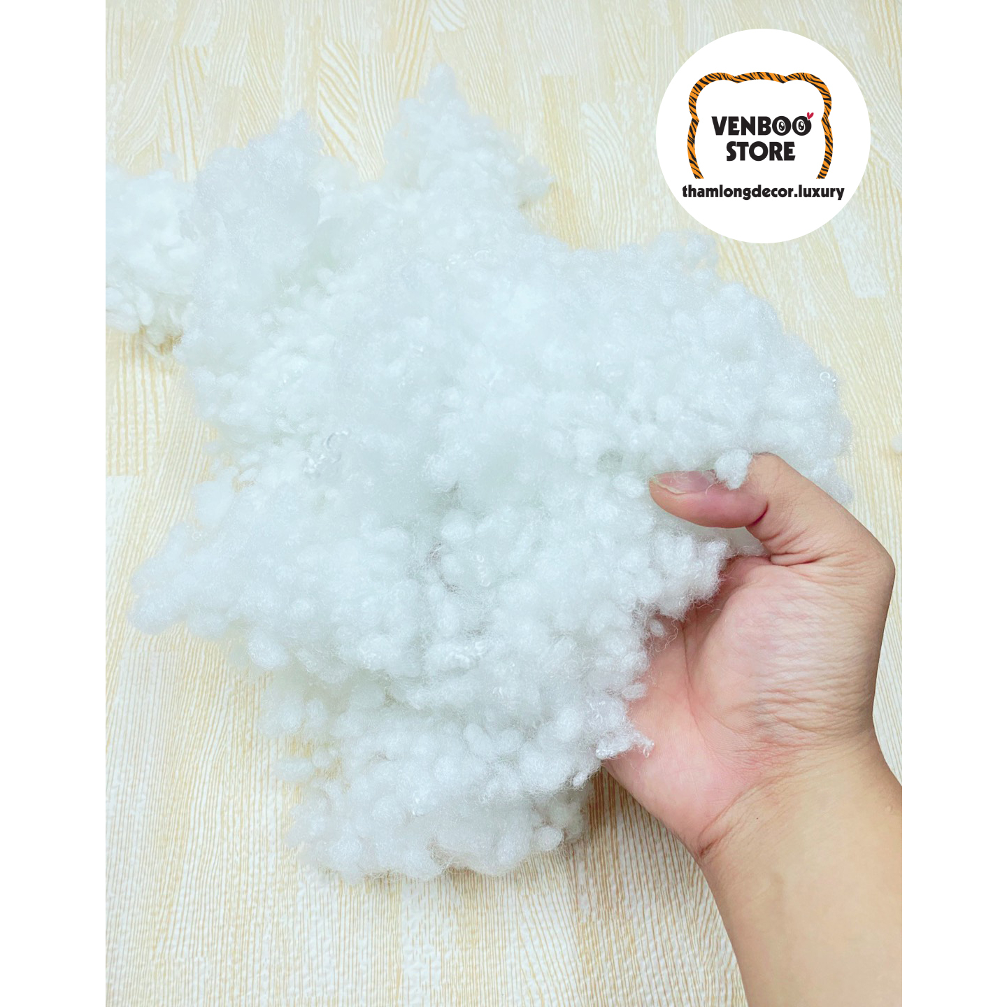 ️☁️ [1KG] BÔNG GÒN SẠCH làm Đám Mây Decor | Bông nhồi Gối nhồi Thú Bó ...