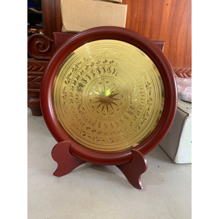 Đĩa đồng hình Bác Hồ Bác Giáp Văn Miếu Chùa Một Cột Trống đồng quà tặng trưng bày