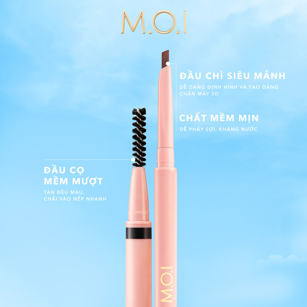 Ảnh Chì kẻ mày MOI Perfect Shape Eyebrow Pencil 2
