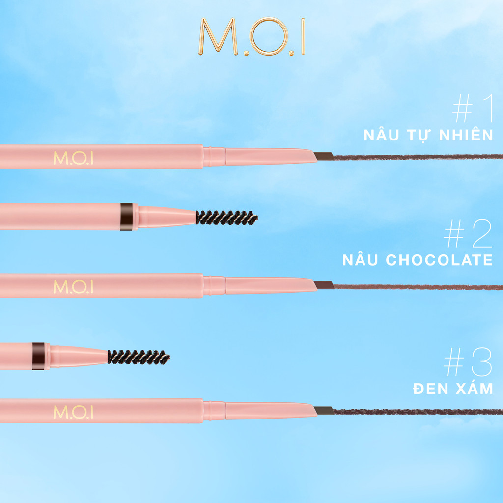 Ảnh Chì kẻ mày MOI Perfect Shape Eyebrow Pencil 4