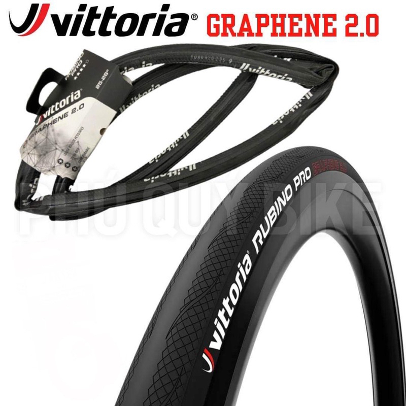 Vittoria Tires Vittoria Rubino Pro Graphene 2.0 3C Road Bike Tyre