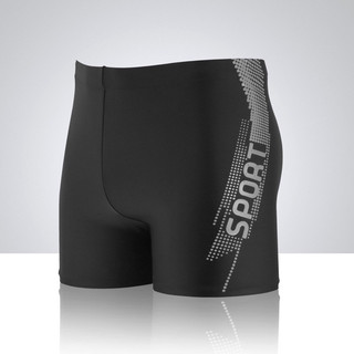 Quần Bơi Nam Short Dáng Đùi Vải Dày Co Giãn 4 Chiều Thoải Mái Form Ôm Body Kiểu Dáng Thời Trang Thể Thao
