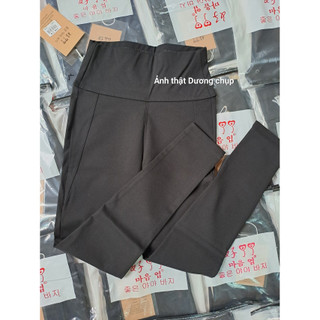 Quần Legging Cạp Cao Chất Mì Hàn L1, co giãn tốt, vải đanh đẹp, không xù, không bai dão, ôm bụng tốt, dễ phối đồ