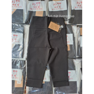 {Ảnh thật Shop chụp} QUẦN LEGGING LỬNG DÀI DƯỚI GỐI CẠP CAO CHẤT UMI (2709)