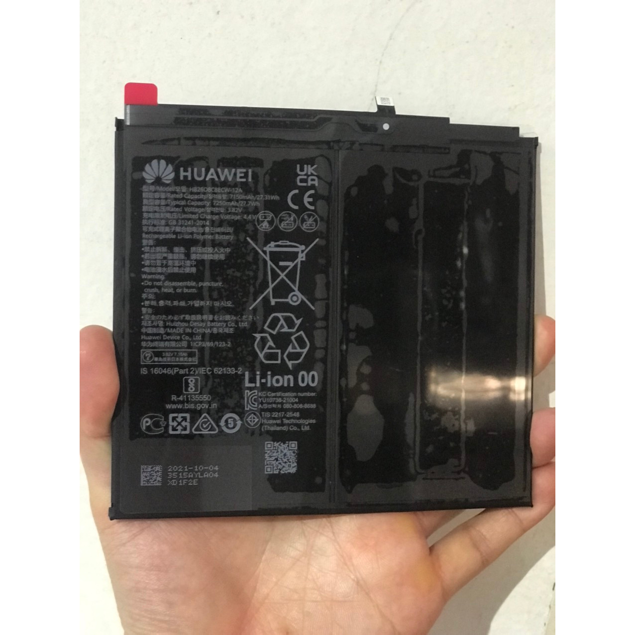 PIN HUAWEI MATEPAD 10.4 INCH, THAY PIN HUAWEI MATEPAD BAH3-L09 | Shopee ...