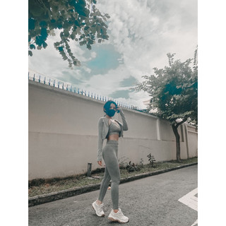 Đồ tập gym nữ Botee acid wash(gồm 3 mẫu áo,quần dài và quần ngắn)(TÁCH LẺ BÁN)