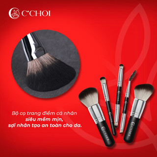 Set 7 cọ trang điểm cá nhân C'Choi kèm túi đựng