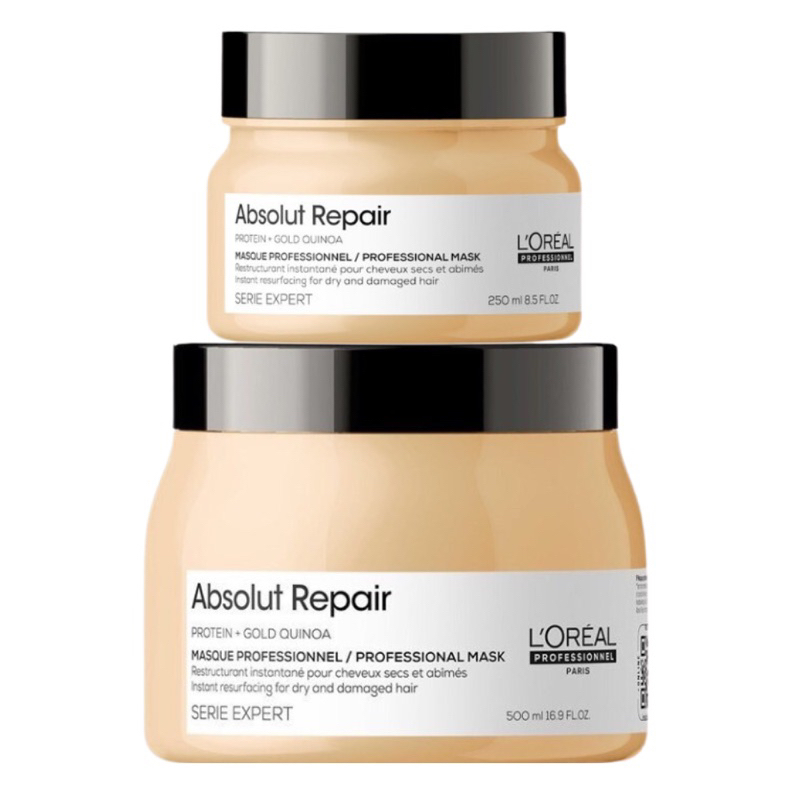 [L'OREAL] MẶT NẠ Ủ DIÊM MẠCH LOREAL ABSOLUT REPAIR KEM BƠ CHO TÓC HƯ TỔN TOÀN DIỆN NEW