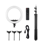 Đèn Livestream RL18 HULAKO Đường kính 45cm, Cung Cấp Ánh Sáng Livestream, Làm Phun Xăm, Điều Chỉnh 3 Chế Độ Sáng Cao Cấp — ảnh 3