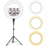 Đèn Livestream RL18 HULAKO Đường kính 45cm, Cung Cấp Ánh Sáng Livestream, Làm Phun Xăm, Điều Chỉnh 3 Chế Độ Sáng Cao Cấp — ảnh 4