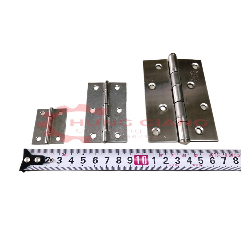 Bản Lề Lá Inox 304 Tặng Kèm VÍT