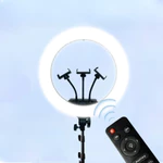 Đèn Livestream RL18 HULAKO Đường kính 45cm, Cung Cấp Ánh Sáng Livestream, Làm Phun Xăm, Điều Chỉnh 3 Chế Độ Sáng Cao Cấp — ảnh 7
