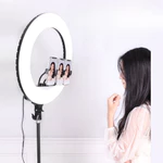 Đèn Livestream RL18 HULAKO Đường kính 45cm, Cung Cấp Ánh Sáng Livestream, Làm Phun Xăm, Điều Chỉnh 3 Chế Độ Sáng Cao Cấp — ảnh 8