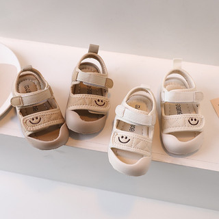 Dép Sandal Chống Vấp Quai Ngang Dán Thêu Hình Gấu Đáng Yêu Cho Bé Trai Bé Gái Từ 1-4 Tuổi K196