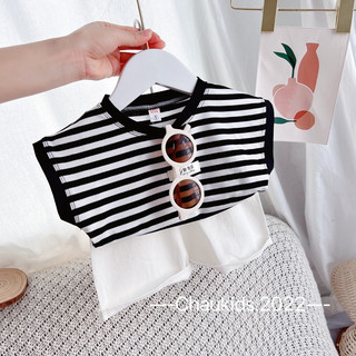 Quần áo bé trai. Đồ đi chơi bé trai. Bộ đi biển bé trai.Bộ bé trai. Set bé trai Châu Kids. Bộ áo kẻ sọc tay hến kèm quần