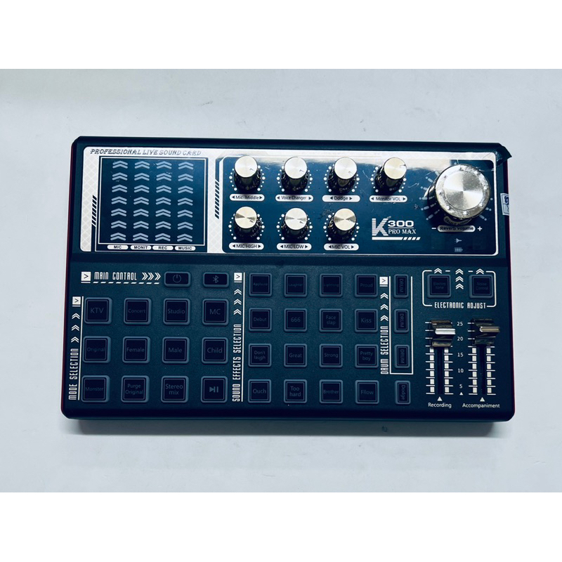 Soundcard K300 PRO MAX bản nâng cấp – Soundcard chuyên thu âm ...