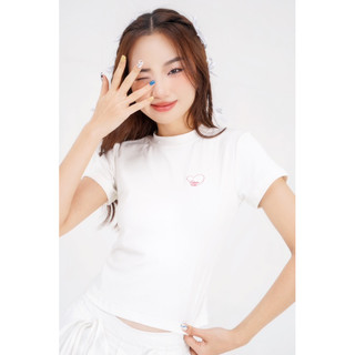 Áo phông Babytee thêu style y2k - Laimer
