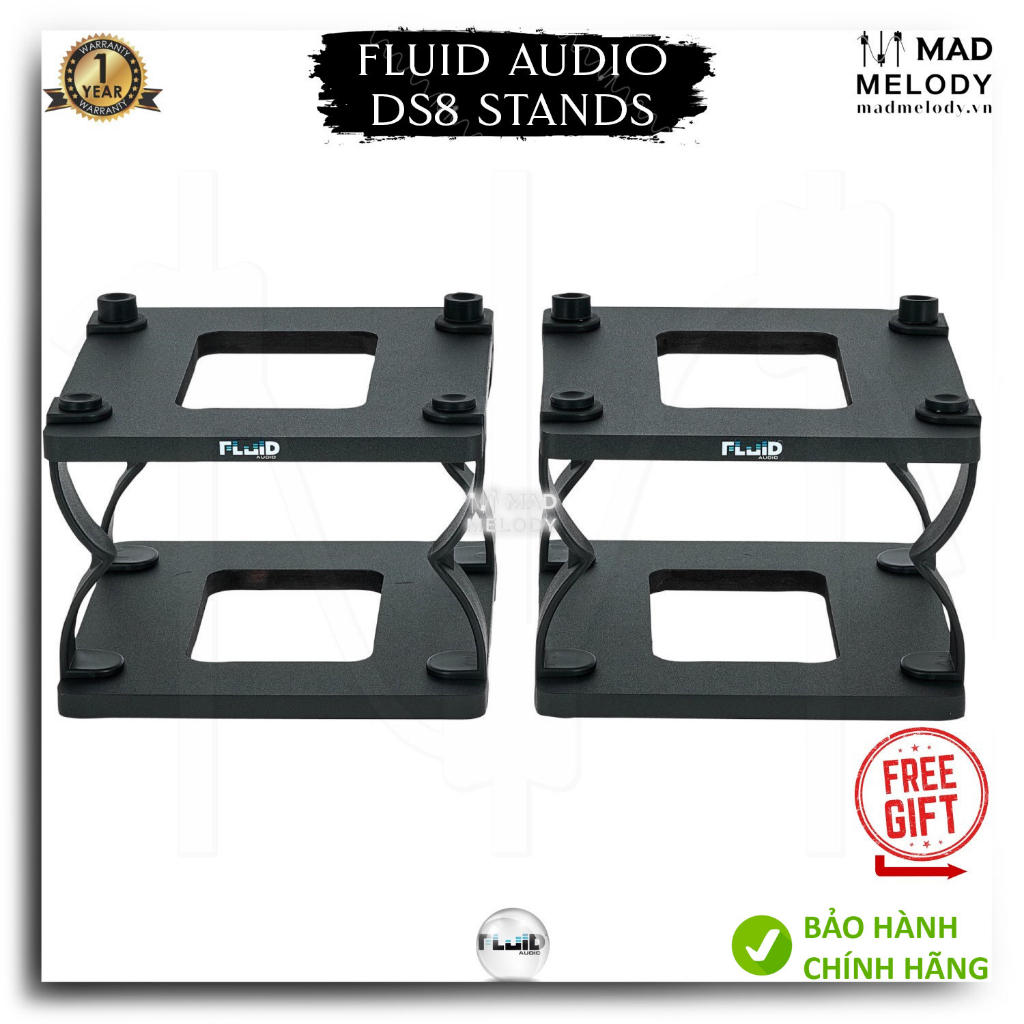 [BH1NĂM] Cặp chân loa kiểm âm Fluid Audio DS8 Desktop Monitor Stands ...