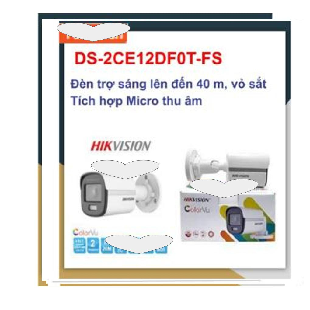 Camera 4 In 1 2.0 Megapixel HIKVISION DS-2CE12DF0T-FS | Shopee Việt Nam