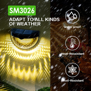 Đèn led năng lượng mặt trời - đèn led dán tường - đèn hắt tường pin 1,2v 1500mA