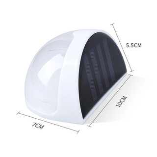 Đèn led năng lượng mặt trời - đèn led dán tường - đèn hắt tường pin 1,2v 1500mA