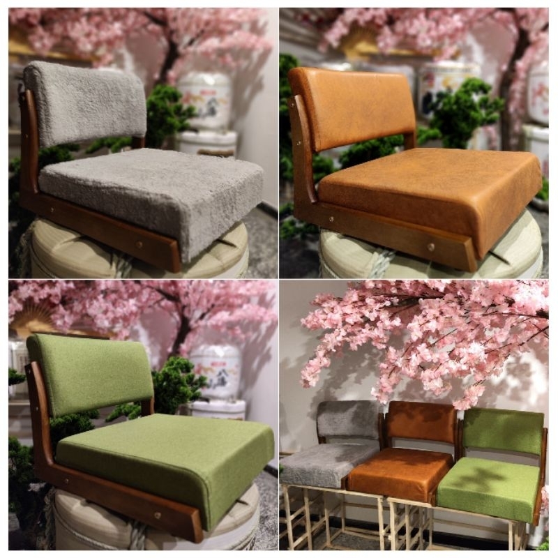 Ghế Bệt Nhật tựa lưng/ Ghế bệt Tatami nệm dày