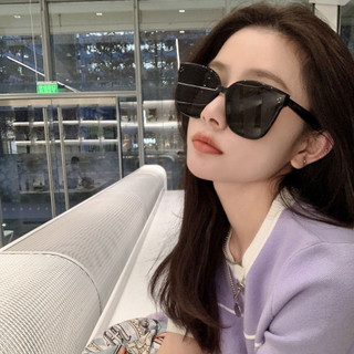 Kính râm nam nữ 3 chấm phong cách sành điệu Kính mát chống tia UV form to siêu dễ thương STYLEY K015