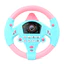 Vô lăng đồ chơi cho bé có đế hít xoay 360 độ với 8 chức năng âm thanh ô tô