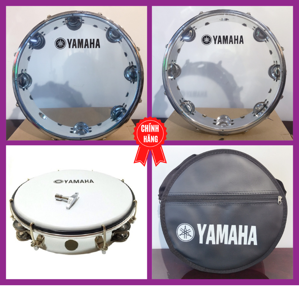 Trống Gõ Bo Yamaha Tambourine Trống Lắc Tay Tambourine Yamaha Inox