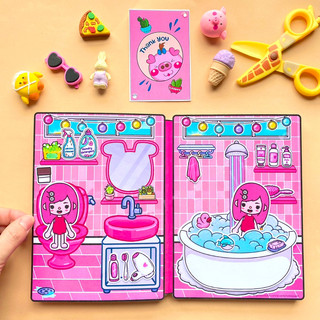 Ngôi nhà đáng yêu của Toca cùng chú cún cưng - Búp bê giấy