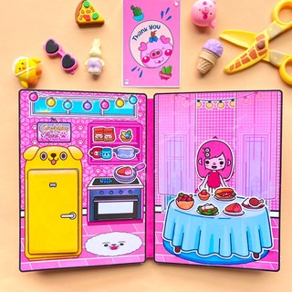Ngôi nhà đáng yêu của Toca cùng chú cún cưng - Búp bê giấy
