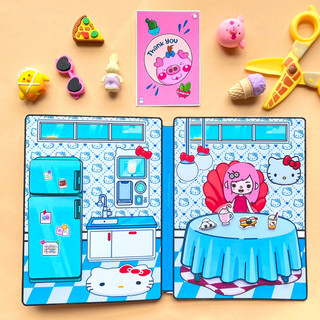 Toca Life World - Ngôi nhà Hello Kitty của Toca- Búo bê giấy