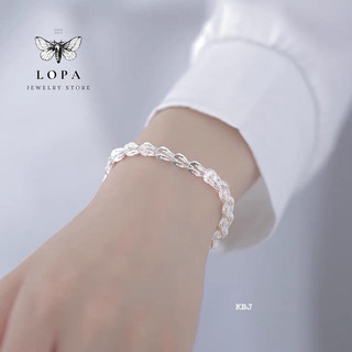 Lắc tay bạc nữ xinh duyên dáng phụng Bạc LOPA