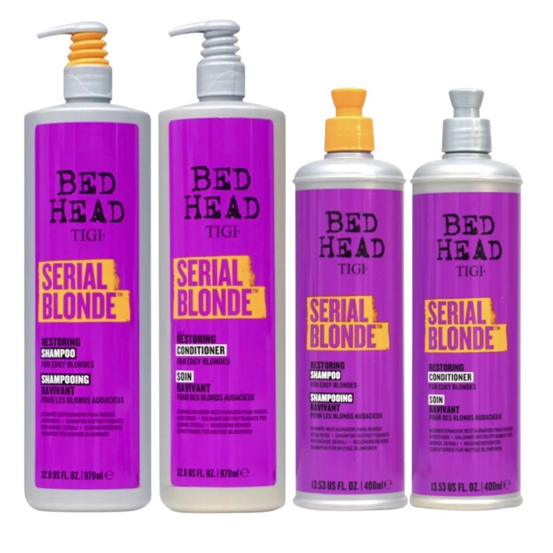 DẦU XẢ TIGI BEDHEAD SERIAL BLOND CHO TÓC NHUỘM TẨY SÁNG USA